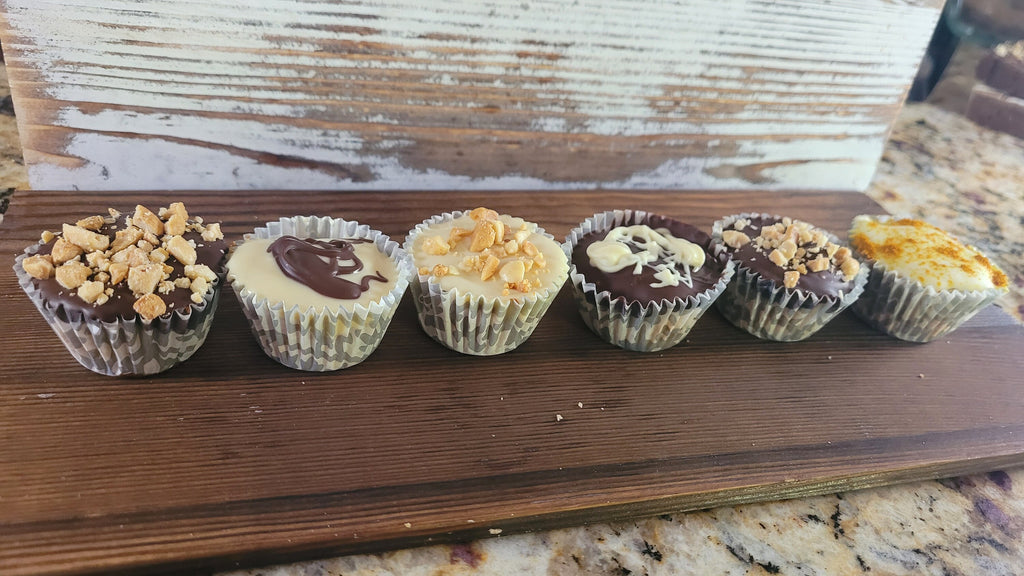 Our delicious Beggin' Baxter Mini Pupcakes