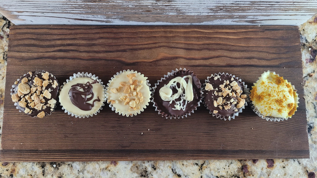Our delicious Beggin' Baxter Mini Pupcakes